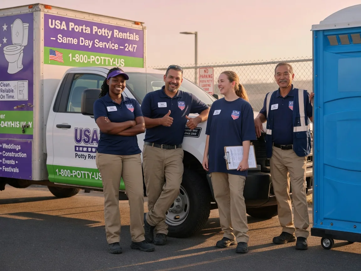 Porta Potty Rental company in Nelson, CA